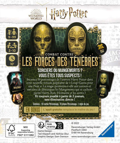 Loup Garou Pour Une Nuit Harry Potter - Livraison offerte