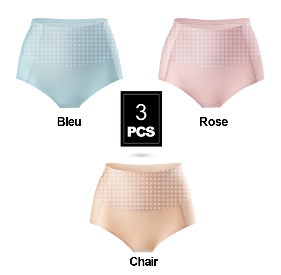 Sous-vêtement - Ensemble De 2 Pièces - Soie Glacée - Sans Couture