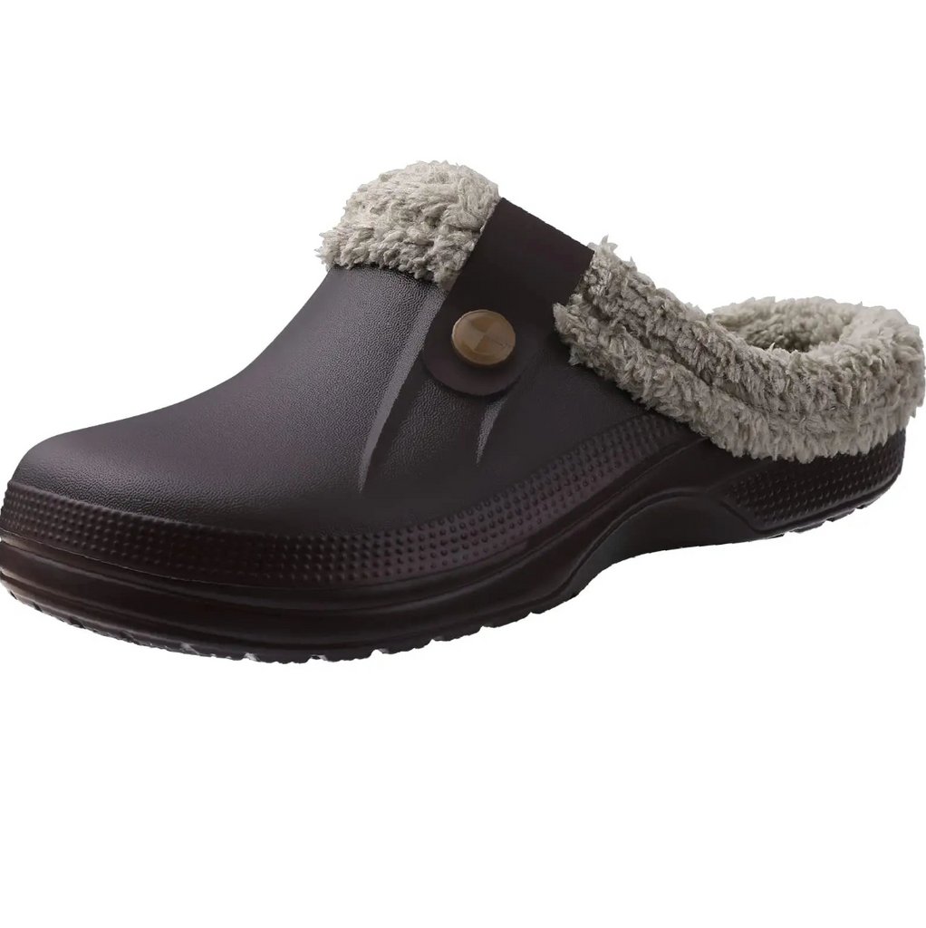 Sabots D'hiver Pour Femme Doublés Fourrure – Pantoufles Chaudes Enfiler – Tailles 36 à 41 EU – Semelle EVA - 2