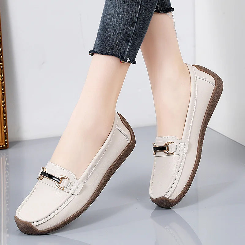 Mocassins Femmes Doux et Confort pour Tout Les Jours