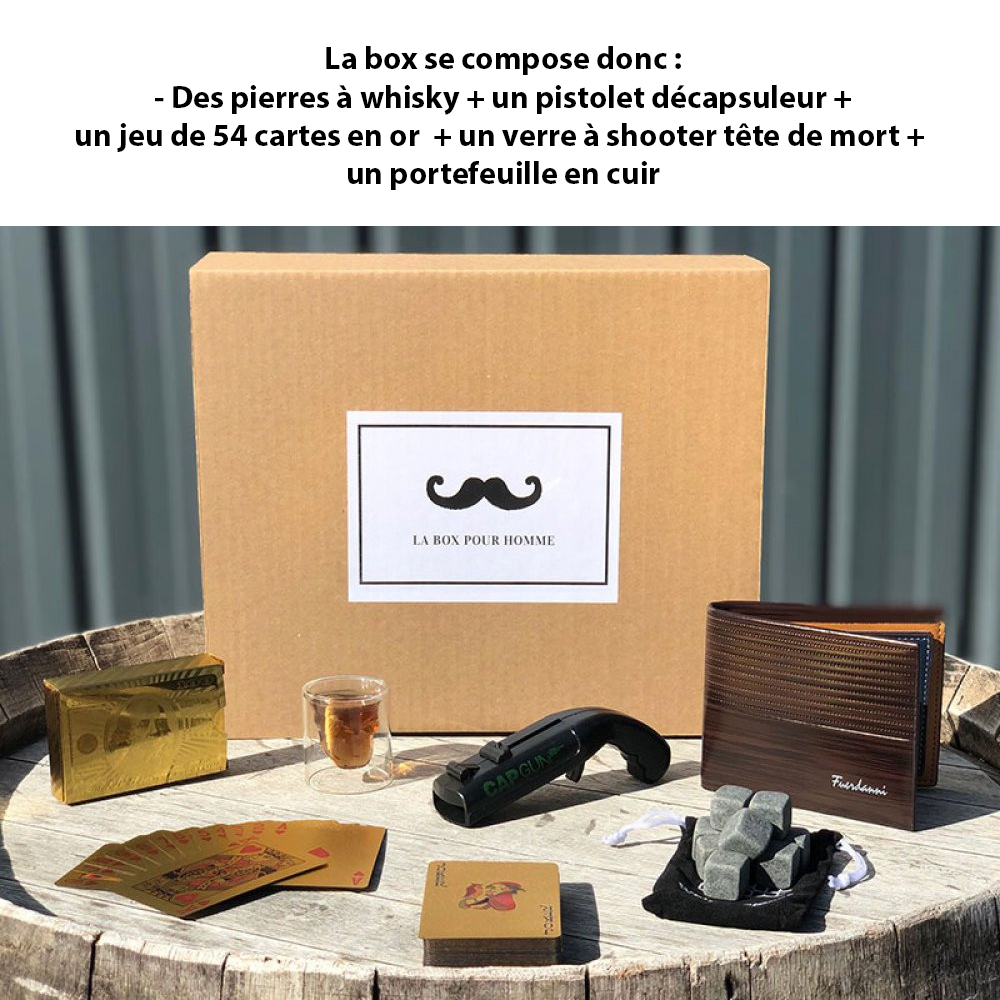 La box pour homme - Coffret cadeau 5 pi?�ces - Livraison offerte �?? mondoshopping-boutique