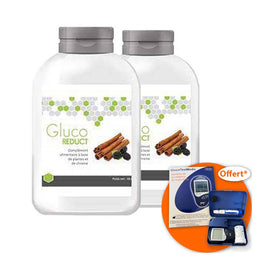 GlucoReduct - Complément alimentaire à base de plantes - Reduisez Votre taux de Glucose Dans le sang - Livraison Offerte