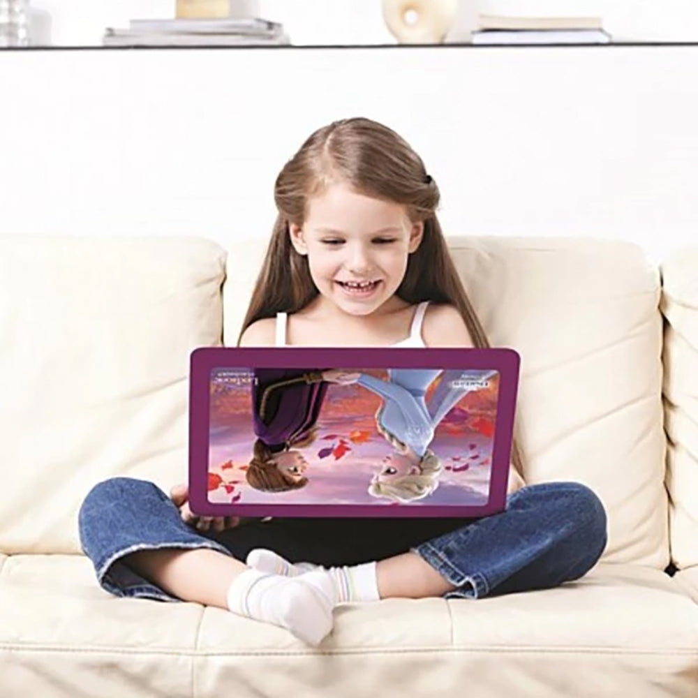 Lexibook, La Reine des Neiges Ordinateur Éducatif Enfant, JC599FZi1LXB | Français/Anglais, 170 activités, Grand écran, Jeux éducatifs et musique