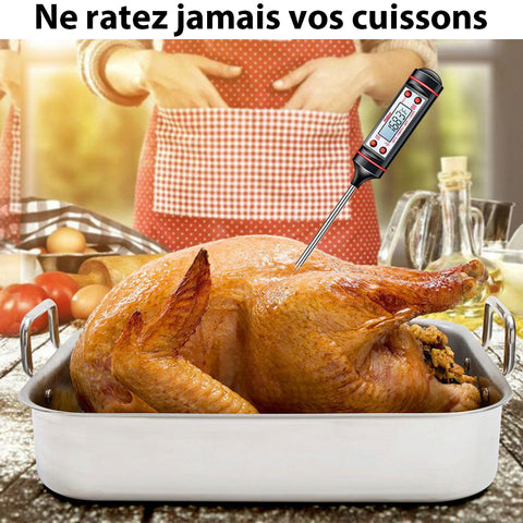 Thermomètre numérique de cuisine - Livraison offerte