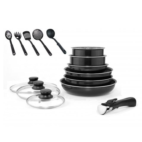 Batterie de cuisine Arthur Martin 15 pièces - Livraison offerte