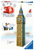 Lot de 2 Puzzles - 1 PUZZLE 1500 PIÈCES TOUR EIFFEL MULTICOLOR + 1 PUZZLE 3D BIG BEN 216 PIÈCES - Livraison offerte