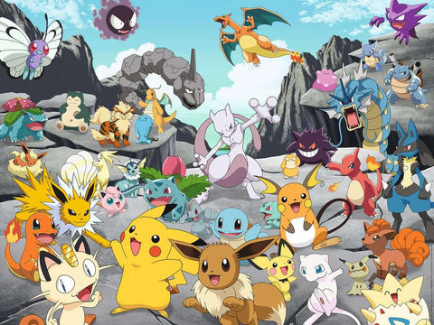 Puzzle Pokémon 1500 pièces - Livraison offerte
