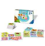 1 Puzzle Simba et Nala 15 pièces de la marque Nathan + 1 loto Animaux familiers - Livraison offerte