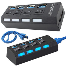 Station de chargement avec 4 ports USB - Livraison offerte