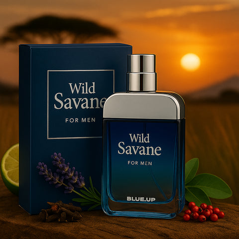 1 Parfum pour homme Blue Up Wild Savane acheté = 1 Parfum pour homme Blue Up Wild Savane offert - Livraison offerte