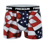 Lot de 6 boxers en coton de la marque Freegun + Lot de 3 paires de chaussettes en coton de la marque Serge Blanco - Livraison offerte