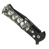 Couteau de poche pliable tactique militaire en acier - Livraison offerte