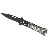 Couteau de poche pliable tactique militaire en acier - Livraison offerte