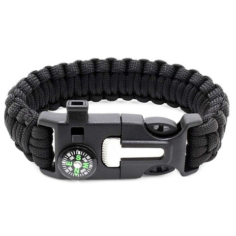 Bracelet de survie 5 en 1 - Livraison offerte