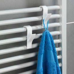 Pack de 6 Porte-serviettes pour Radiateur de Salle de Bain - Livraison offerte