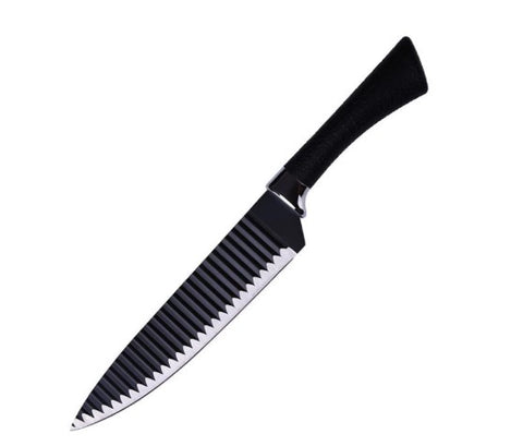 Ensemble d’ustensiles de cuisines 6 pièces - 4 couteaux + 1 paires de ciseaux + 1 épluche légumes - Livraison offerte