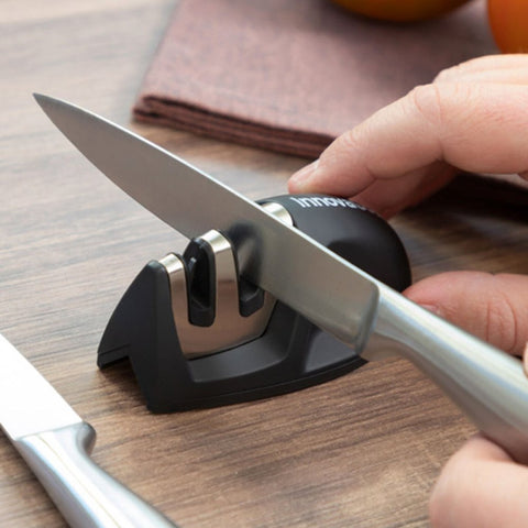 Mini aiguiseur affûteur à couteaux - Livraison offerte