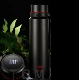 Bouteille thermos avec affichage LED de la température en acier inoxydable - Livraison offerte