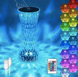 Lampe tactile de table LED avec un choix de 16 couleurs - Livraison offerte