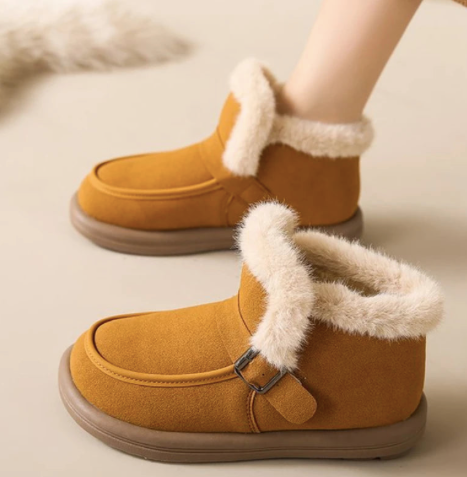 Bottines basses fourrées pour femme - Livraison offerte