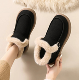 Bottines basses fourrées pour femme - Livraison offerte