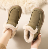 Bottines basses fourrées pour femme - Livraison offerte