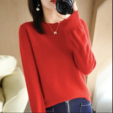 Pull chaud à col rond pour femme - Livraison offerte