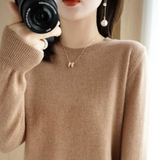 Pull chaud à col rond pour femme - Livraison offerte