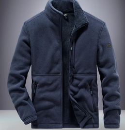 Veste chaude polaire avec poches pour homme - Livraison offerte