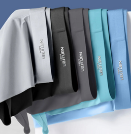 Lot de 5 boxers en soie glacée - Livraison offerte