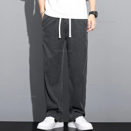 Pantalon d’été élastique pour homme en Lyocell doux - Livraison offerte