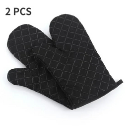 Gants de cuisine anti-dérapant avec silicone résistant à la chaleur - Livraison offerte