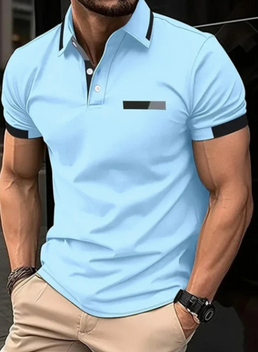 Polo à manches courtes pour homme - Livraison offerte
