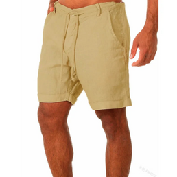 Short d'été en lin pour homme - Livraison offerte