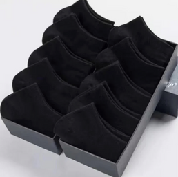 Lot de 10 paires de chaussettes taille basse pour homme - Livraison offerte
