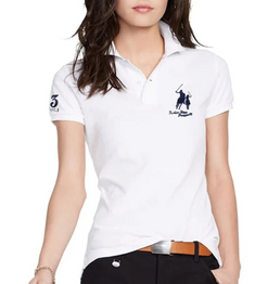 Polo Big-Horse à manches courtes pour femme Collection Été 2024 - Livraison offerte