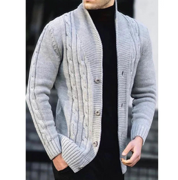 Gilet Cardigan chaud pour homme - Livraison offerte
