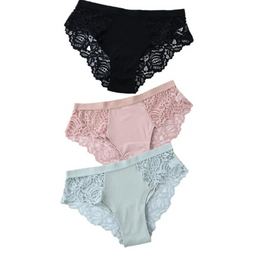 Lot de 3 Culottes Sexy - Livraison offerte