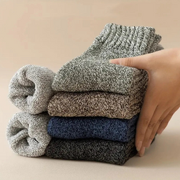Lot de 5 paires de Chaussettes chaudes pour homme - Livraison offerte