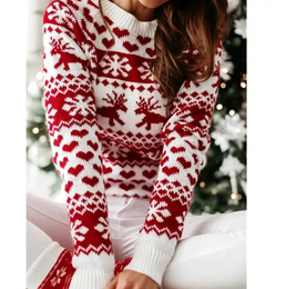 Pull de Noël pour femme - Livraison offerte
