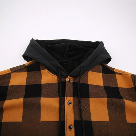 Chemise polaire épaisse doublée pour homme - Livraison offerte