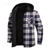 Chemise polaire épaisse doublée pour homme - Livraison offerte