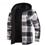 Chemise polaire épaisse doublée pour homme - Livraison offerte