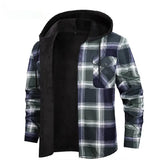 Chemise polaire épaisse doublée pour homme - Livraison offerte