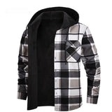 Chemise polaire épaisse doublée pour homme - Livraison offerte