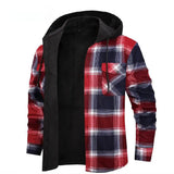 Chemise polaire épaisse doublée pour homme - Livraison offerte