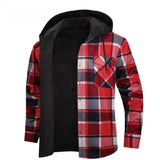 Chemise polaire épaisse doublée pour homme - Livraison offerte