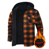 Chemise polaire épaisse doublée pour homme - Livraison offerte