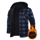 Chemise polaire épaisse doublée pour homme - Livraison offerte