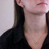 Parures Adelise (1 collier + 1 pendentif + 2 boucles d'oreilles) ornées de 26 cristaux autrichien haute qualité - Livraison Offerte